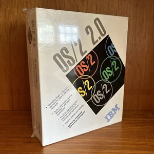 New IBM OS/2 2.0 - 3.5" Sealed Box - 1992 NOS Vintage - Picture 1 of 7