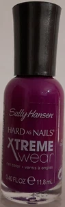 Sally Hansen Hard As Nails Xtreme Wear Varnish/Polish - 529 Pep-Plum - Picture 1 of 2
