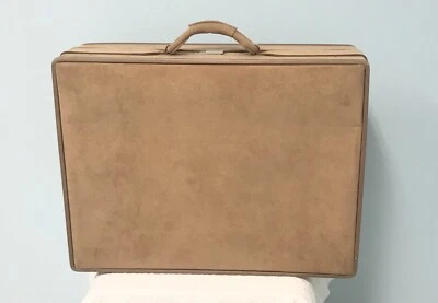 Vintage Hartmann Halston Suitcase Travel  Luggage Suitcase Ultra Suede 25" - Image 1 of 4