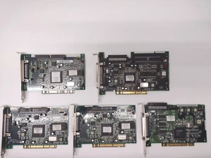 Lot de 5 manettes ADAPTEC AHA-2940 SCSI en différentes variantes - Photo 1/6