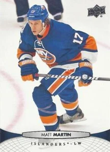 #341 Matt Martin - New York Islanders - 2011-12 Upper Deck Hockey - Picture 1 of 1