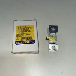 NEW SQUARE D CC156.0 OVERLOAD RELAY THERMAL UNIT 58820 - Afbeelding 1 van 2