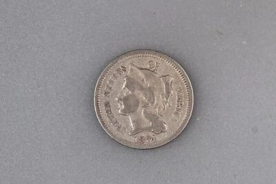 1874 Three Cent Nickel - Sharp Details - *DoubleJCoins* - 112498 - Image 1 of 2