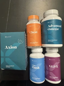 xyngular Axion, Advanced Omega, Cheat, 8-Day Flush, GLP-X Combo - Picture 1 of 3