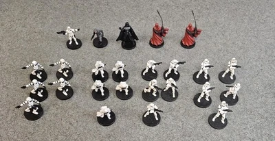 WOTC Star Wars Miniaturas Stormtrooper & Empire 25 mini lote Darth Vader Foto 1 de 4