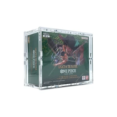 TCG-CASES.DE Protection pour One Piece Display Booster Box Anglais OP-08 plexi Boitier Boite