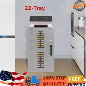 Corded Electric Food Dehydrator 22-Tray with Adjustable Temperature Control - Picture 1 of 19