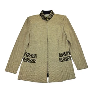 ST JOHN Collection By Marie grauer Netz Sakko Blazer Gr. 6 - TOP - Bild 1 von 22