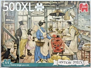 Anton Pieck Jigsaw Puzzle 500 XL Pieces The Grocer Complete Jumbo 2017 - Picture 1 of 7