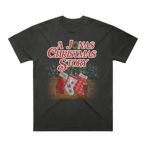 Jonas Brothers A Jonas Christmas Story 2025 Holiday Season T-shirt - Picture 1 of 6