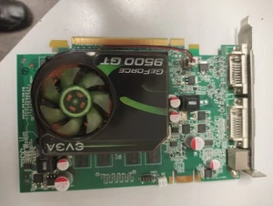 EVGA NVIDIA GEFORCE 9500 GT 512MB PCIE X16 GRAPHICS VIDEO CARD GPU - Picture 1 of 1
