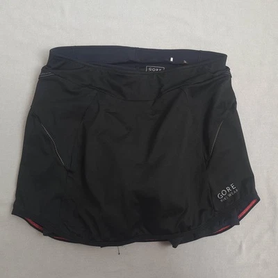 Gore Bike Wear Womens Cycling Skort Skirt With Padded Shorts Size S Bike Black - Image 1 of 4