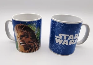 Set of 2 Star Wars Mugs Chewbacca and BB8 Droid - Picture 1 of 14