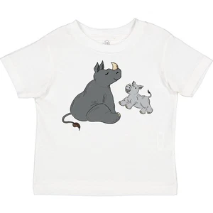 Inktastic Cute Rhinos Toddler T-Shirt Unicorn Unicorns Rhinoceros Animals Lovers - Picture 1 of 8
