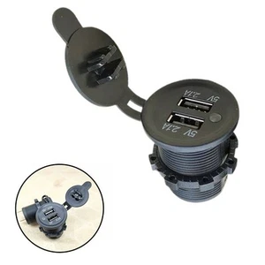 12V CBE C-Line Dual Double USB Socket Module Charger Campervan Caravan Motorhome - Picture 1 of 12