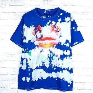 Metallica Puppets Blue Tie Dye Band T Shirt Unisex Licensed Tee Merch Medium - Picture 1 of 4