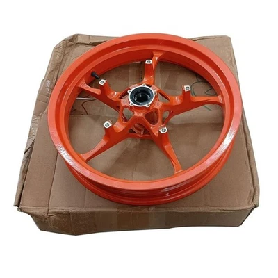 Llanta delantera apta para KTM RC 200 390 Gen-3 color naranja (2022) modelo Foto 1 de 4