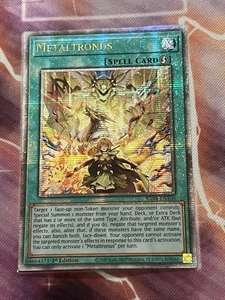 Yugioh! Metaltronus (Quarter Century Secret Rare) RA04-EN100 1st Edition NM - Picture 1 of 1