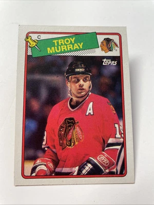 1988-89 Topps - #106 Troy Murray - Image 1 of 2