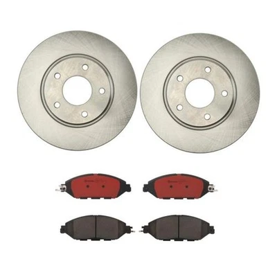 Kit de frenos de disco delanteros Brembo KT00518 PRIME con pastilla de cerámica para Nissan Pathfinder Foto 1 de 3