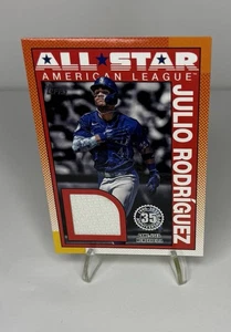 2025 Topps Series 2 - 1990 Topps Baseball All-Stars Relics Julio Rodriguez (MEM) - Picture 1 of 2