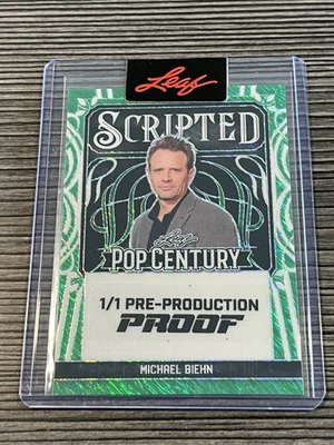 Michael Biehn 2024 Leaf Pop Century Scripted One of One Pre-Production Proof - Image 1 of 4