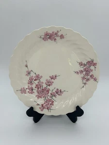 1940’s Set Of 4 Royal China Peach Apple Blossom Usa, Dinner Plates 10 3/8” - Picture 1 of 8