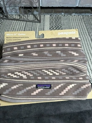 Patagonia Women’s Bergy Bits Furry Taupe Micro D Gaiter OS NEW - Image 1 of 4