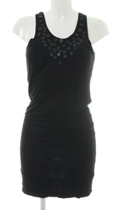 ICHI Vestido a media pierna Mujeres Vestido Talla EU 36 negro look casual - Imagen 1 de 5