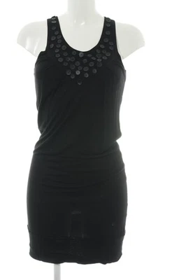 ICHI Vestido a media pierna Mujeres Vestido Talla EU 36 negro look casual - Imagen 1 de 4