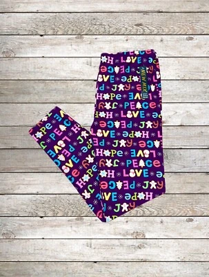 Leggings para mujer talla L/XL vacaciones de Navidad nuevos con etiquetas extra elásticos suaves a la mantequilla Foto 1 de 3