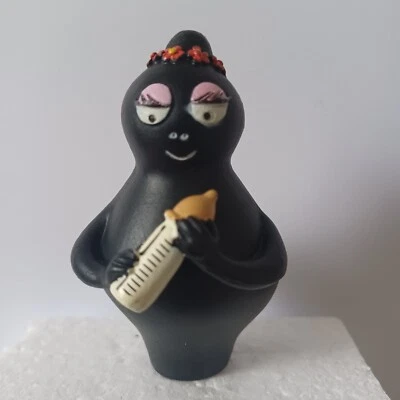 FIGURINE ANCIENNE PVC  BARBAMAMA AVEC BIBERON - Plastoy 2003 - Photo 1/4