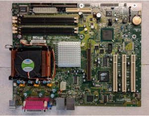 Intel S875WP1-E ( Non-LX ) ATX Server Board with P4-2.8GHz & 1U Copper Heatsink - Picture 1 of 3