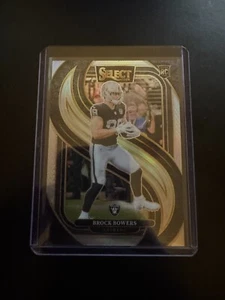 Panini Select 2024 - Brock Bowers Base Premier Level Silver Prizm #118 (RC) - Imagen 1 de 2