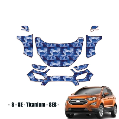 Kit de protección de pintura PPF precortada 2018-2022 para Ford EcoSport - Delantero completo + Foto 1 de 4