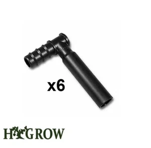 IWS System Pipe Assembly 16mm Universal Elbow Piece Spares 6 Pack Hydroponics - Picture 1 of 1