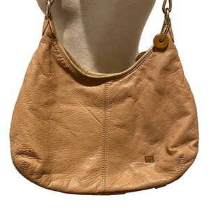 Bolso de hombro Hobo The Sak Satchel de cuero esmaltado marrón - Imagen 1 de 14