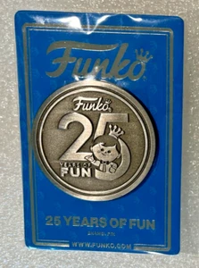 Funko Freddy Funko Pin 25 Years of Fun Limited Edition 2023 Circle 1.5 Inches - Picture 1 of 2