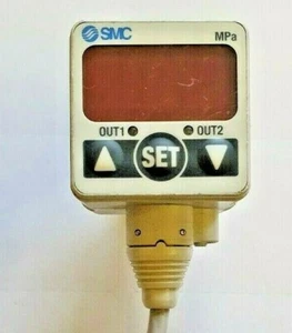 SMC ZSE60F-A2-22L Digitaler Druckschalter, 12-24 V, neu unbenutzt, mit Kabel - Bild 1 von 2