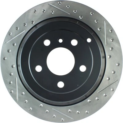 Rotor de freio a disco lateral traseiro Stoptech para Mercedes-Benz (127.35090L) - Imagem 1 de 4