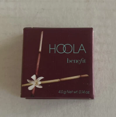 Bronzer Benefit Cosmetics Hoola Matte Box Medium Mini .14oz w Brush NEW - Image 1 of 3