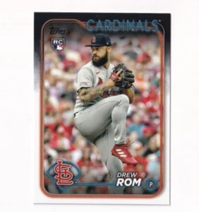 (10) Drew Rom 2024 TOPPS SERIES 2 ROOKIE LOT #476 ST. LOUIS CARDINALS ⚾ - Picture 1 of 1