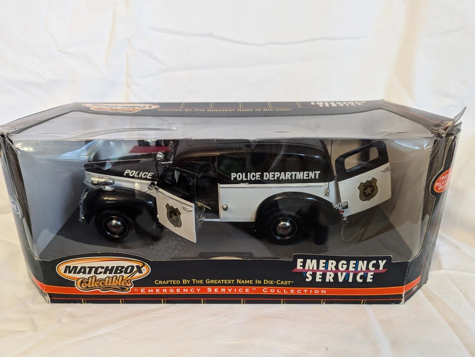 Matchbox Collectibles  1/18 Die Cast - Emergency Services  - 1940 Ford - Image 1 of 4