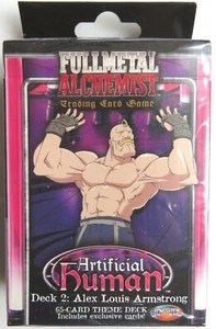 FULLMETAL ALCHEMIST ~ Alex Louis Armstrong 65 carte MAZZO TEMATICO 2 sigillato in fabbrica - Foto 1 di 2