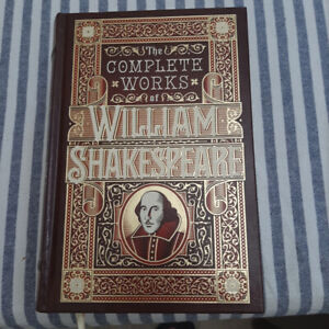 Complete Works of William Shakespeare [Barnes & Noble Leatherbound- LIKE NEW