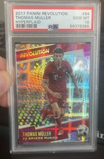 2017 Panini Revolution Hyperplaid #84 Thomas Muller Gem Mint PSA 10 Pop 3 SP