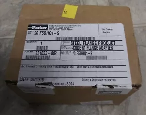 Parker 20 F5OHQ1-S Code 61 Flanschadapter Stecker - Bild 1 von 2