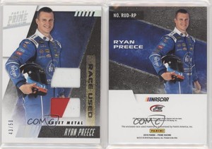 2019 Panini Prime Race-Used Dual Sheet Metal /50 Ryan Preece #RUD-RP