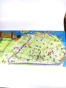 California San Francisco Tour Map Street Map D.M. Ingalls Vintage 1970s - Picture 1 of 9