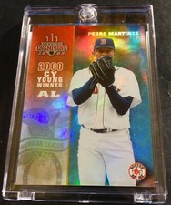 2003 PEDRO MARTINEZ DONRUSS CHAMPIONS HOLO-FOIL #41 RED SOX 08/25 (667)